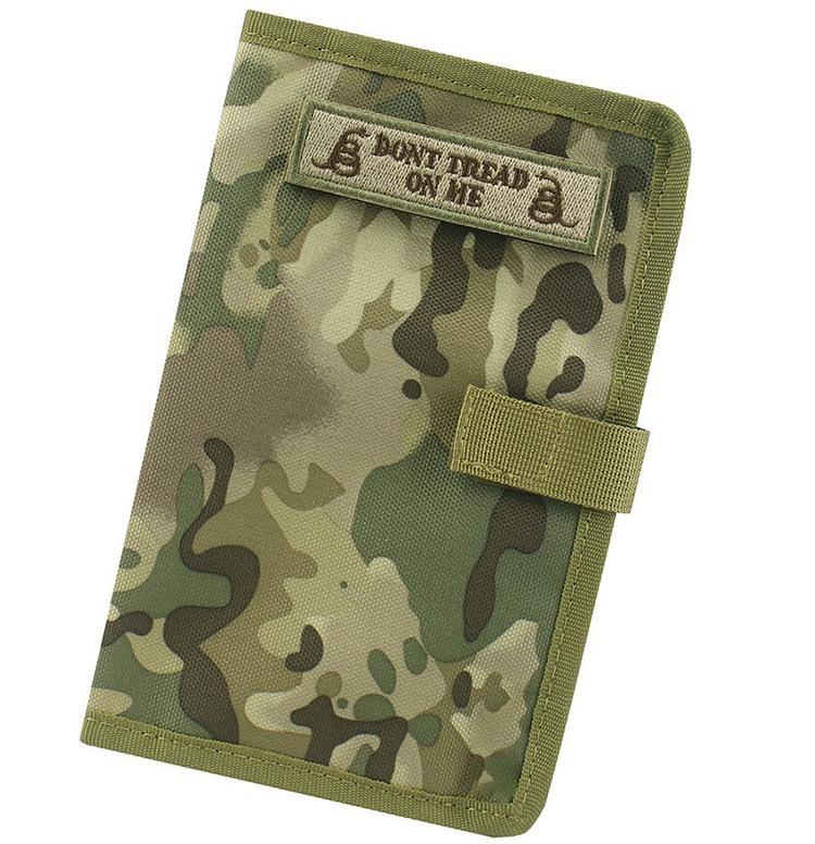 Cross-Border Tactical A5 Loose-Leaf Outdoor Notebook with Protective Cover