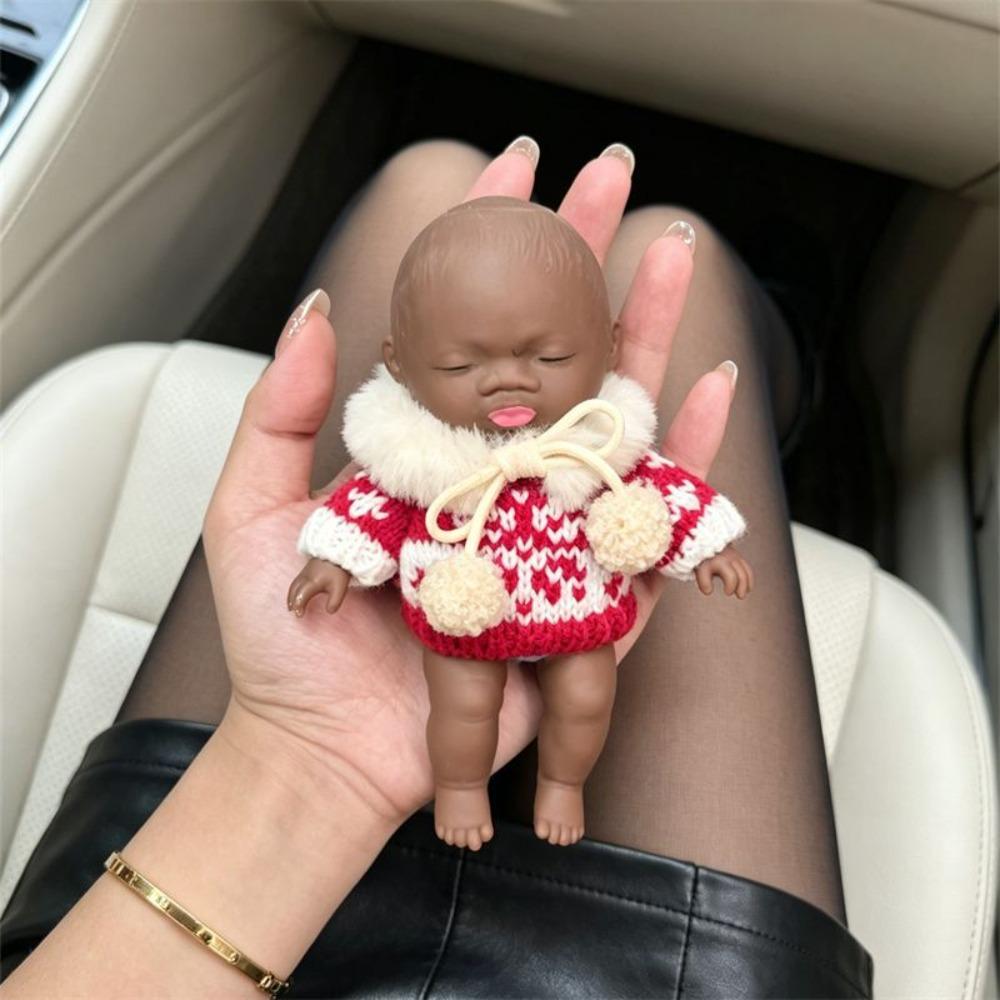 Hand Relax Black Skin Squishy Desk Home Ugly Doll Toy Creative Natasha Squeeze Doll  Festival Gifts