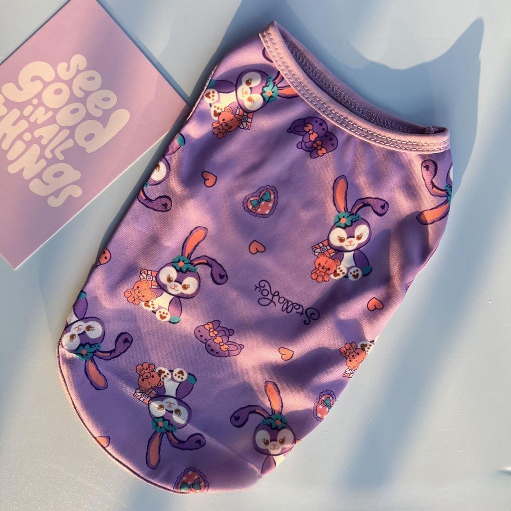 Nové stylové tílka pro psy na jaro, léto a podzim. Oblečení pro malé až středně velké psy. Oblečení pro mazlíčky - Pomeranian a Buldok. Prodyšný.