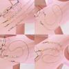 Bead Mask Strap Heart shape Glasses Chain Eye wear Accessories Eyeglass Lanyard Glasses Necklace