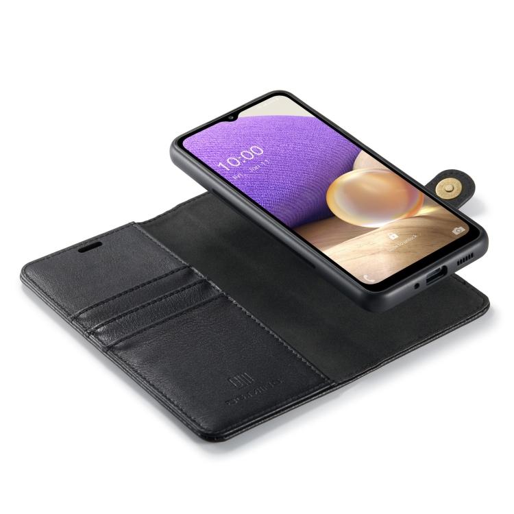 Per Samsung Galaxy A33 5G DG.MING Custodia Magnetica in Pelle Staccabile Texture Crazy Horse