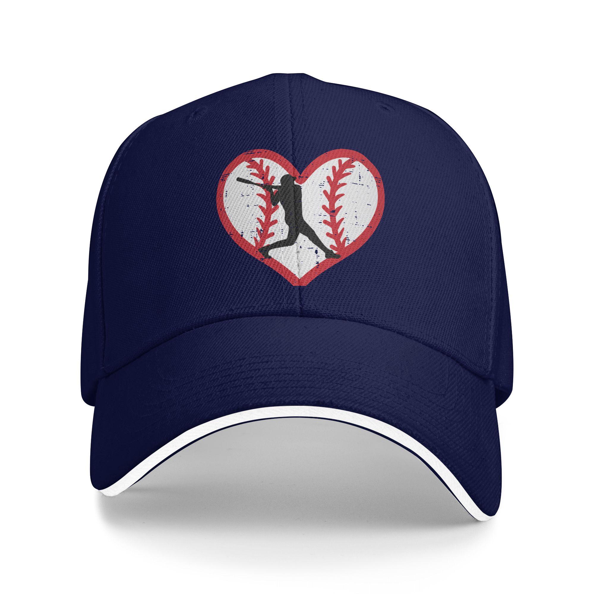 

Summer Casual Baseball Cap Valentines Day Baseball Player Hiking Fishing Trucker Hat Unisex Men Sun Visor Fashion Baseball Caps One Size