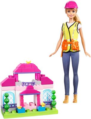 Barbie Bauarbeiter Puppen-Spielset (Goldenes Haar) - &