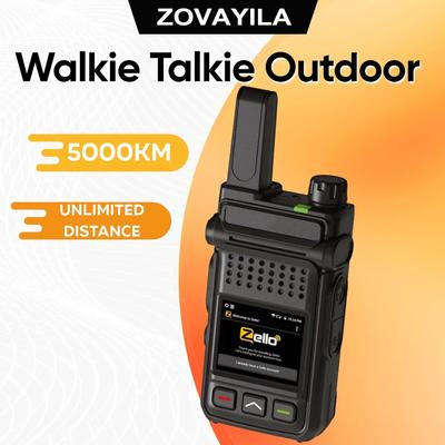 Android ZELLO 5000 km karte einsetzen globale walkie talkie outdoor 4G zwei-weg drahtlose globale anruf