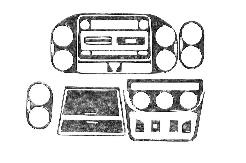 

Накладки на панель Титан для Volkswagen Golf Plus