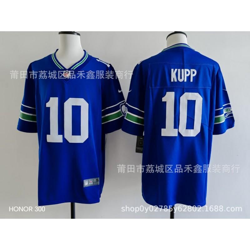 Seattle Seahawks Football Jersey 11 Jaxon Smith-Njigba 12 10 Embroidered Team Sports Uniform