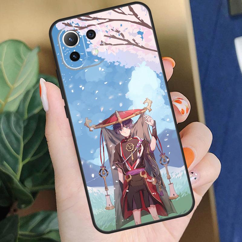 Scaramouche Genshin Impact Case For Xiaomi 15 14 Ultra 13T 14T 15T Pro 17 Pro Max POCO X7 Pro X5 X6 F5 F6 F7 F8 Coque