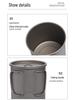 Widesea Lightweight Titanium Camping Cup with Lid - Portable and Easy to Store Tableware