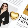 DIY Women Jewelry Gifts Golden Be Love Engravable Heart Charm Beads Fit Original Snake Bracelets Necklace Accessories