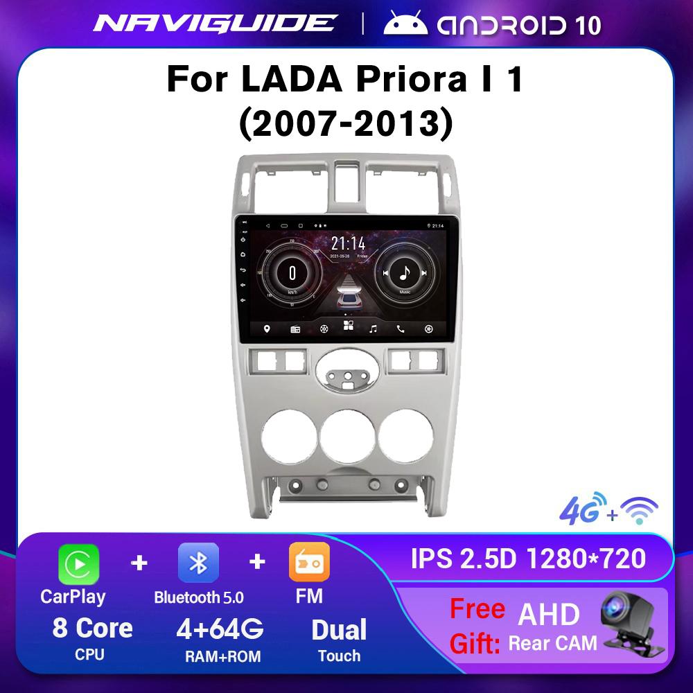 9'' 2din Android Car Radio CarPlay Auto for LADA Priora I 1 2007-2013 Car Intelligent System Multimedia Video Player GPS BT FM NO DVD