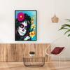 5D DIY Diamond Painting Skullgirls Cross Stitch Kit Mosaic Diamantové vyšívání Plný kulatý čtvercový vrták Domácí dekorace