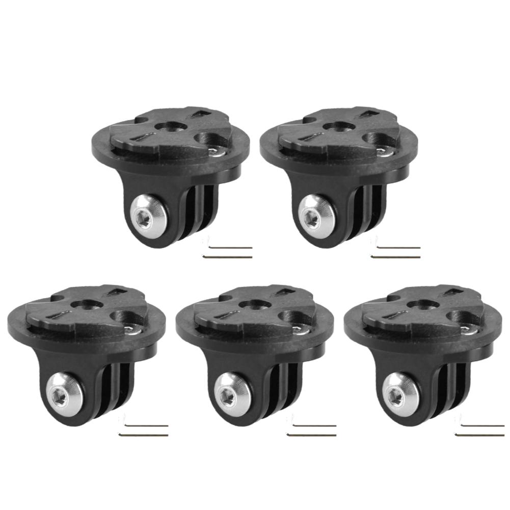 1PC Bike Computer Mount Bicycle Camera Headlight Holder Adapter for Garmin for Gopro Bracket Adapter Fixing Base Connecting Seat
