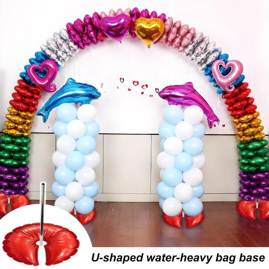 Water Weight Bag Heavy Weight Water Bag for Wedding Birthday Party Arch Backdrop Stand Water Fillable Base for Balloon Column Stand