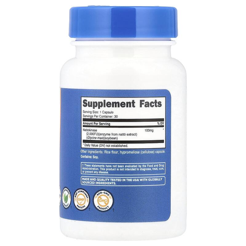 Nattokinase, 2,000 FU, 30 Capsules