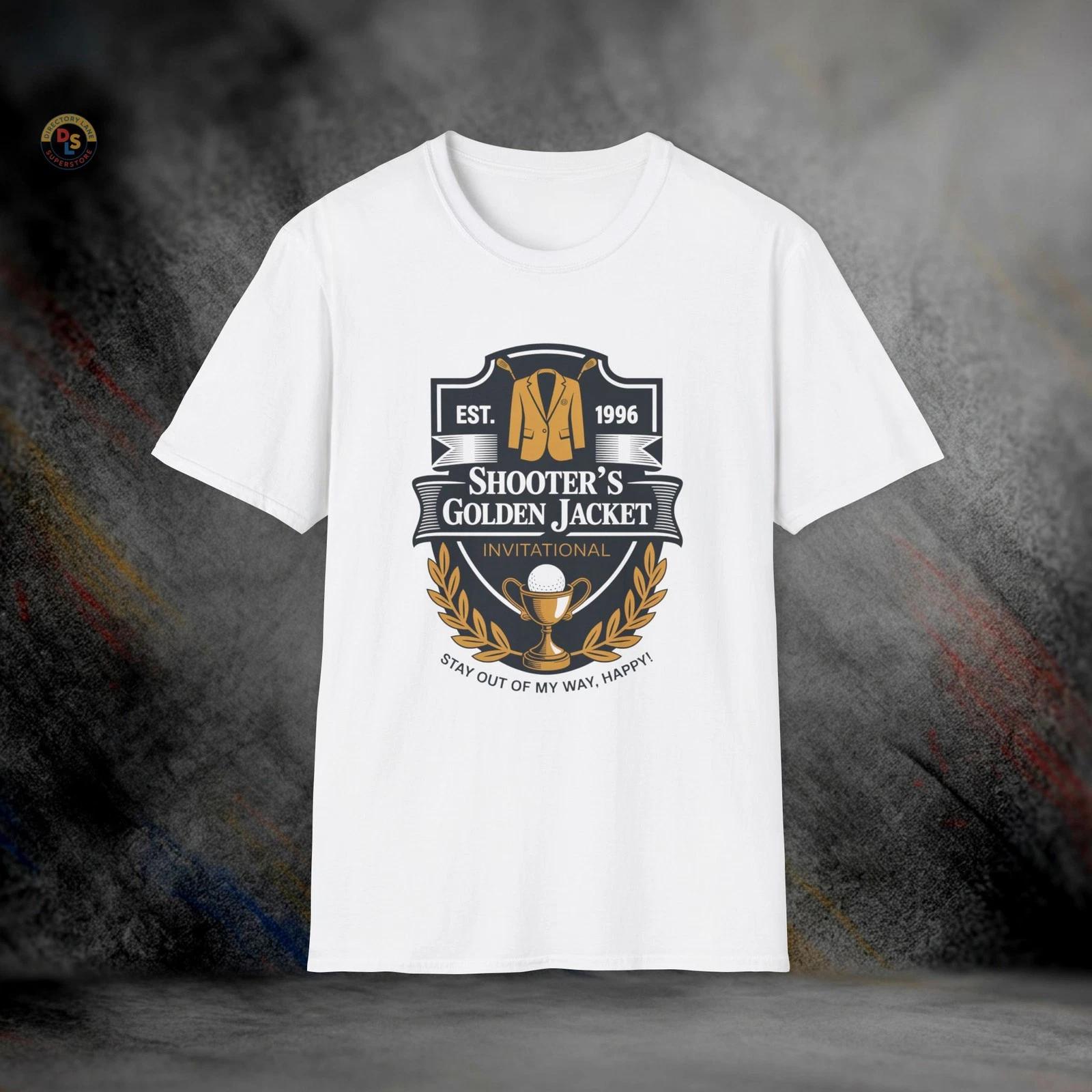 Shooter’s Golden Jacket Happy Gilmore T-Shirt | Softstyle Tee L