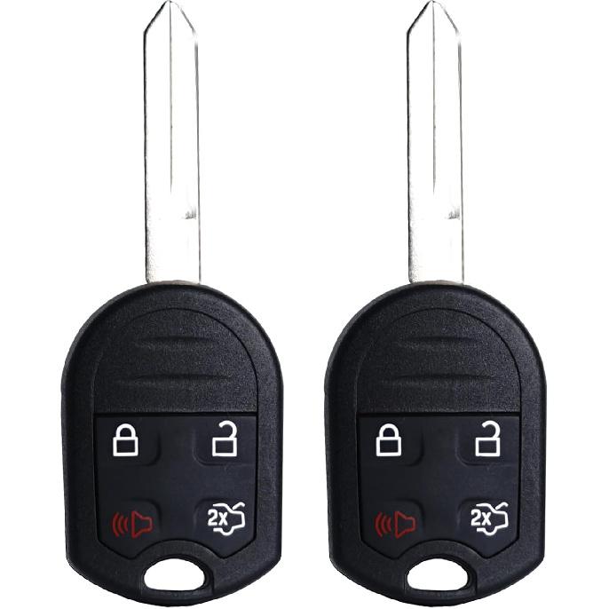Car Key Fob Replacement Fits for Ford Explorer 2001-2015 Mustang Expedition Edge Focus Taurus Escape Flex Fusion Lincoln Navigator CWTWB1U793 Keyless
