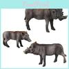 Sus Scrofa Model Toy With Pvc Material For Kids Educational Play And Wildlife Learning