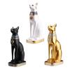 Egypts Cats Goddess Bastet Statue Collectible Figurine Egypts Souvenirs Resin Bastet Sculpture for Home Desktop Decors