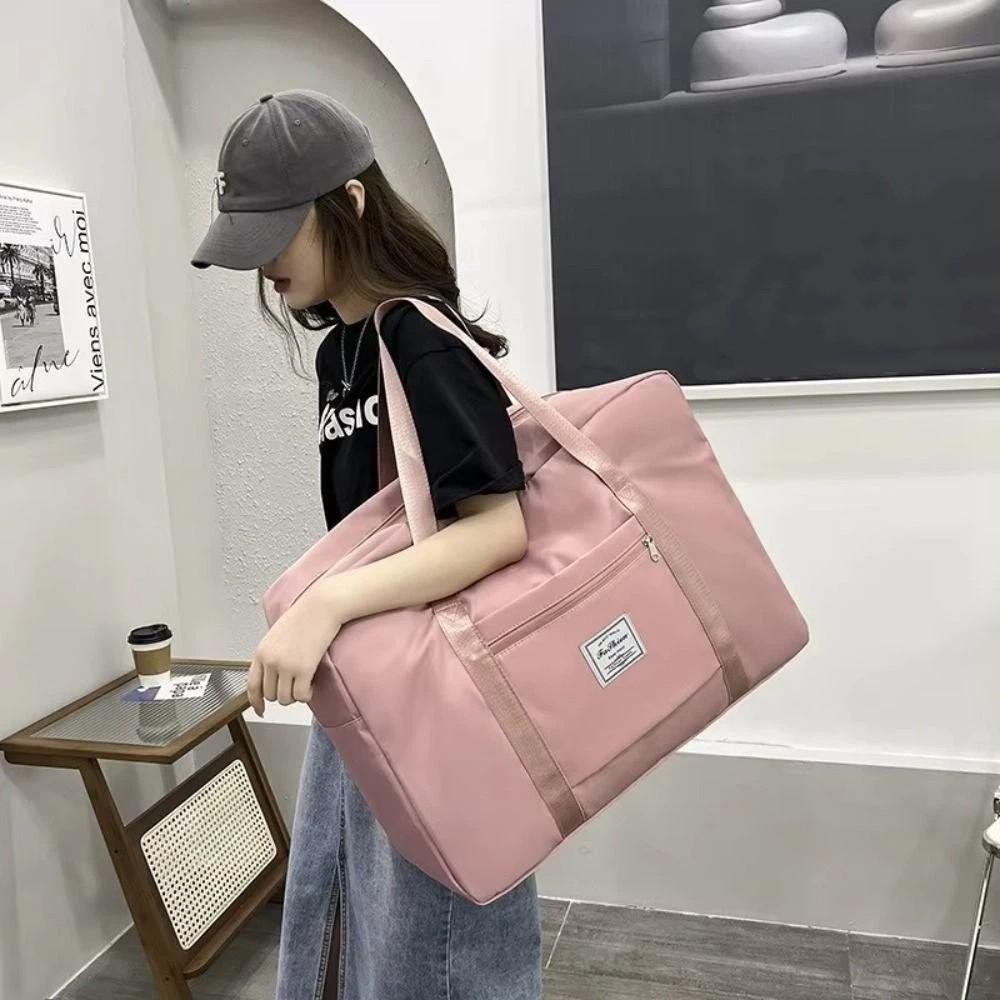 Große Kapazität Reisegepäcktasche Faltbare Reisehandtaschen Tragbare Reiseaufbewahrungstasche Kleidersack