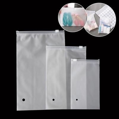 1 bolsa de almacenamiento para exfoliantes informales, bolsas con cierre hermético, resellables, gruesas, portátiles, de alta calidad, tamaño grande
