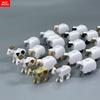 MOC Bricks Cute Sheep Goat Shed Sheepfold Animal DIY Farm Grassland View Building Blocks Accessories Children's Playthings Gifts