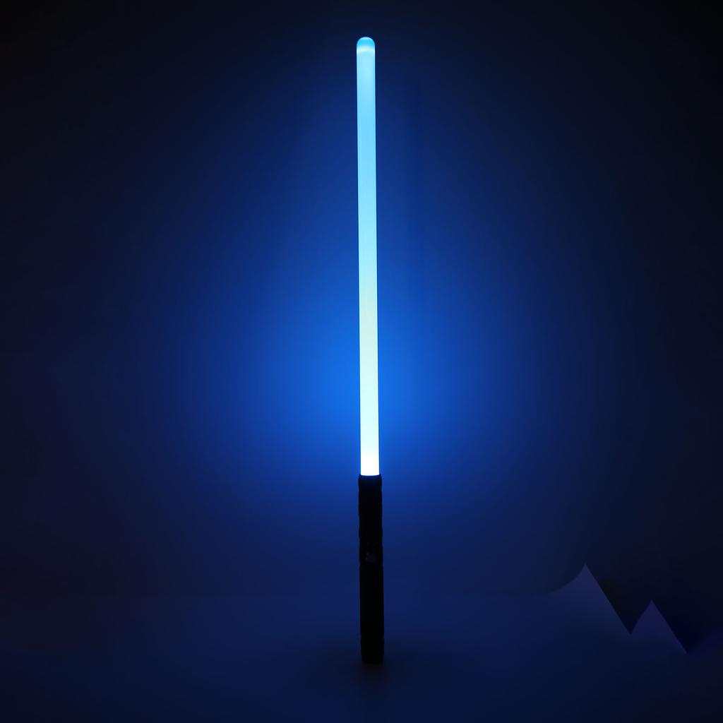 Metal Handle Light Sword LED 7 Colors Change Sound Light Sword Cosplay Stage Toys