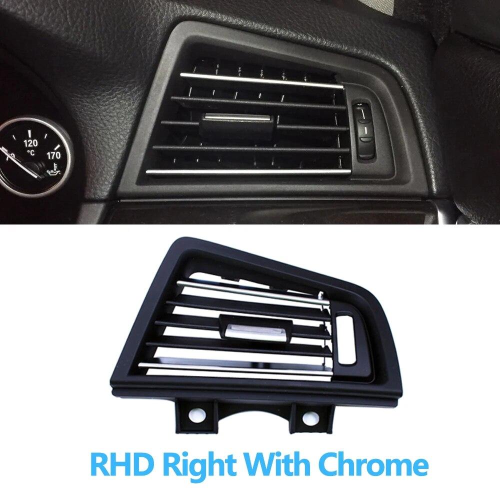 

Полностью хромированная решетка кондиционера с левым рулем и правым рулем, розетка для BMW 5 серии F10 520 521 523 525 528 530 RHD Right