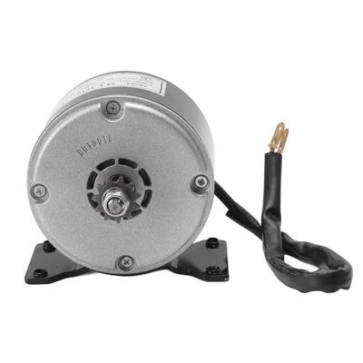 24V 350W Elektromotor 2750 U/min Hochgeschwindigkeitsmotor mit Kettenrad 11 Zähne für Elektroroller Fahrrad Dreirad