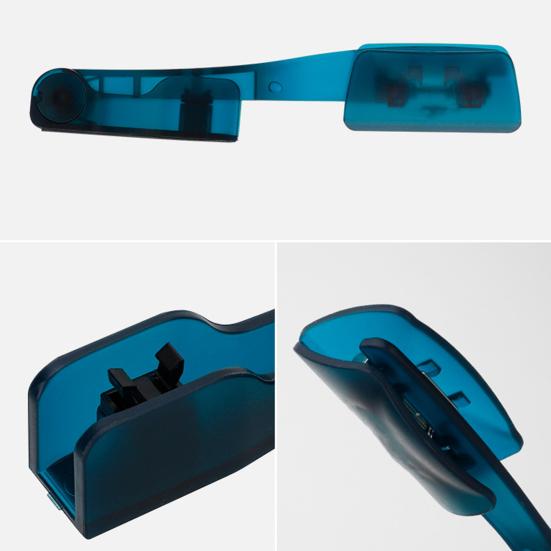 Typing Stand Space Saving Tight Clamping Self-locking Button One Click Eject Anti-drop Computer Monitor Folding Folder Office Supply