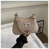 2024 New Style Women's Handbag Street Fashion Chain Crossbody Bag With Butterfly Knot Unique Personality Shoulder Bag