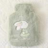 Cartone Animato Peluche Coniglio Orso Borsa Acqua Calda Riempimento Acqua Velluto Piccolo Portatile Studente Scaldamani Carino Borsa Acqua Calda