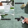 Leather Placemats Heat Resistant Table Dining Washable Place Mat Oil Resistant And Waterproof Non-Slip Place Mat For Dining
