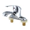 All-Copper Undermount Bathroom Sink with Two-Handle Hot Water Faucet