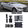 Button Repair Kits Window Switch Sticker For Mercedes-Benz C250 CLA200 C300 C200