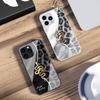 Spotted Snake Pink For IPhone 16 Pro Max 15 Pro 14 13 12 Mini 11 XS Max XR 7 8 Plu SE 2022 Tempered Glass Phone Case