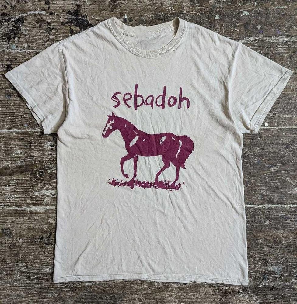 Sebadoh Band Horse Shirt Cotton White Color Unisex S-5XL 1P0804 Unisex T-Shirt XXL