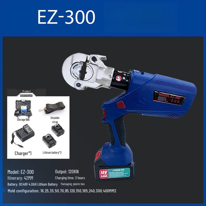 

Бездротові гідравлічні обтискні кліщі MENCCINO, штекер CN (адаптер в комплекті)