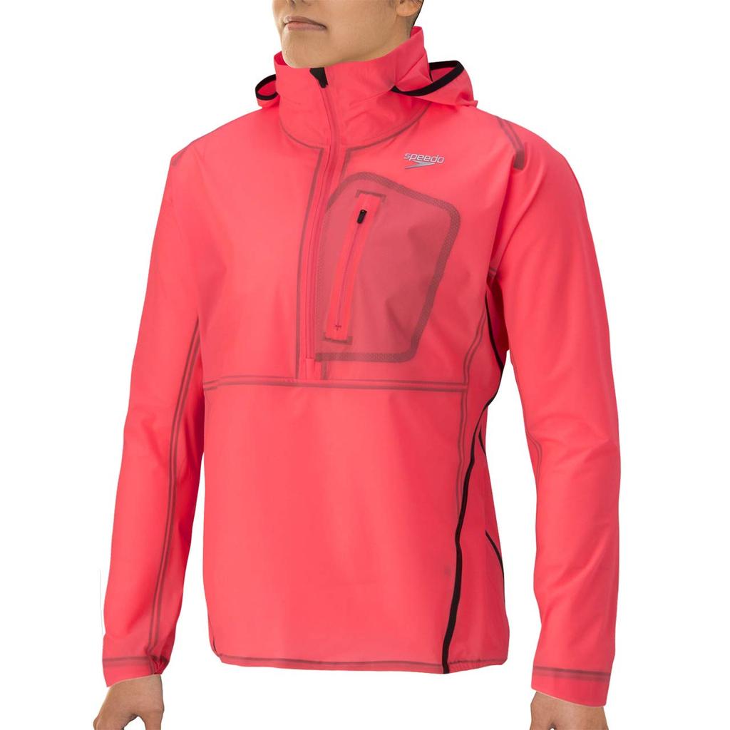 Jacket Anorak Jacket SD18F20 Siren Red [SPEEDO] Men's (SR)