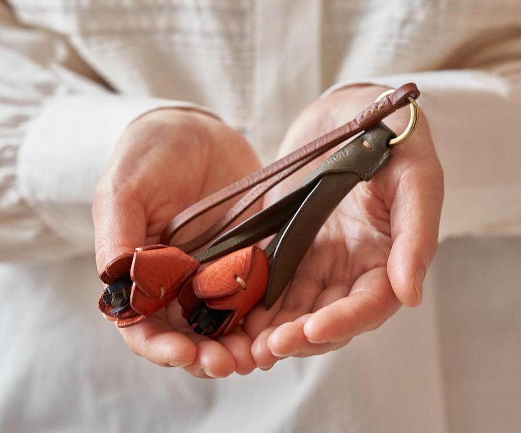 Leather Charm Tulip Ever Charm Yellow [Genten]