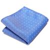 Men's Striped Jacquard Pocket Square for Weddings and Business Suits