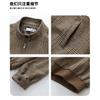 Mens Womens Vintage Herringbone Harrington Jacket Stand Collar Casual Outerwear Fall 2025