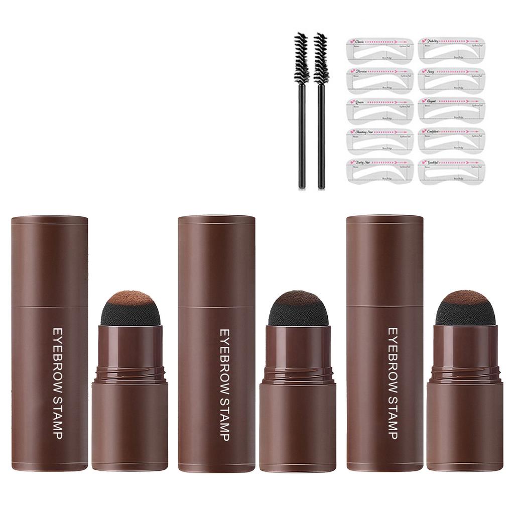 1 Set Women Brow Powder & Hairline Shadow Kit – Easy-to-Color Duo for Defining Eyebrows and Root Areas