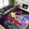 Crystal Velvet Rug Custom Name Text, Soft Non Slip Floor Mat Home DecorGorillaz