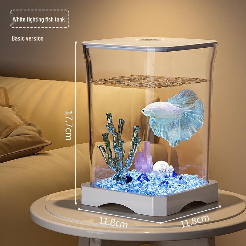 Douyu Small Goldfish Tank for Home and Office Décor