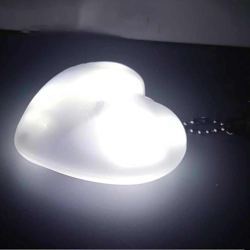 LED Lighted Carry Bag Light, Heart Shaped Induction Light Night Light