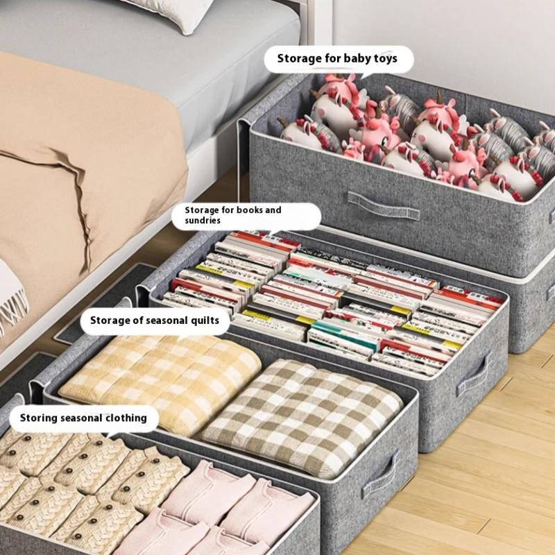 Extra große Kapazität Unterbett Kleideraufbewahrungstasche Bettdecken Aufbewahrungstasche Faltbare Hosenmantel Aufbewahrungstasche Kleiderschrank Organizer