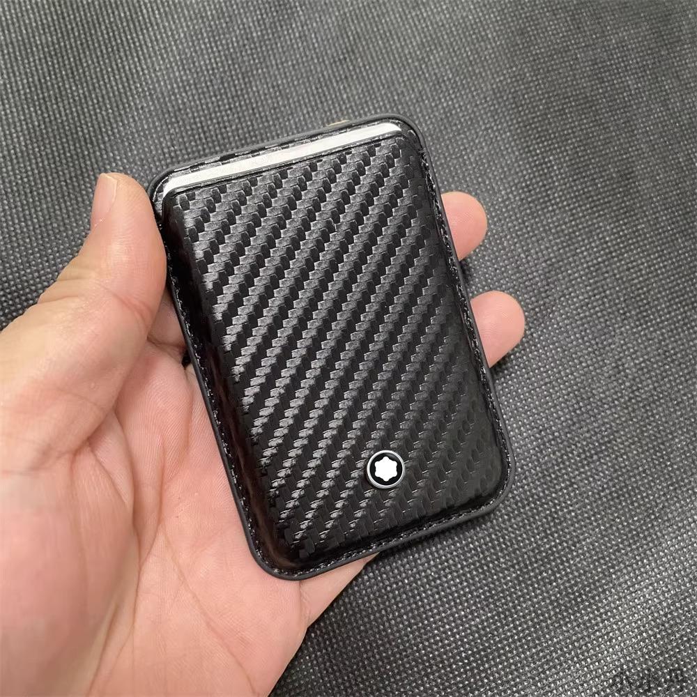 High End Minimalist Business Sle Strong Magnetic Leather Card For IPhone 17 Pro Max 16 15 14 13 12 Portable Wallet Card Bag Pocket Slot