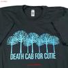Vintage Death Cab For Cutie Y2k Band T Shirt Vintage Washed Designer Clothes Soft Stretched Slightly Breathable Graphic