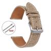 Vintage Denim Watch Strap Handmade Stitching Cowhide WatchBand 18mm 20mm 22mm Men‘s Universal Smartwatch Wristband Quick Release
