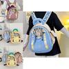 Trendy Ins Inspired Casual Backpack With Comfortable Curved Straps For School Use
